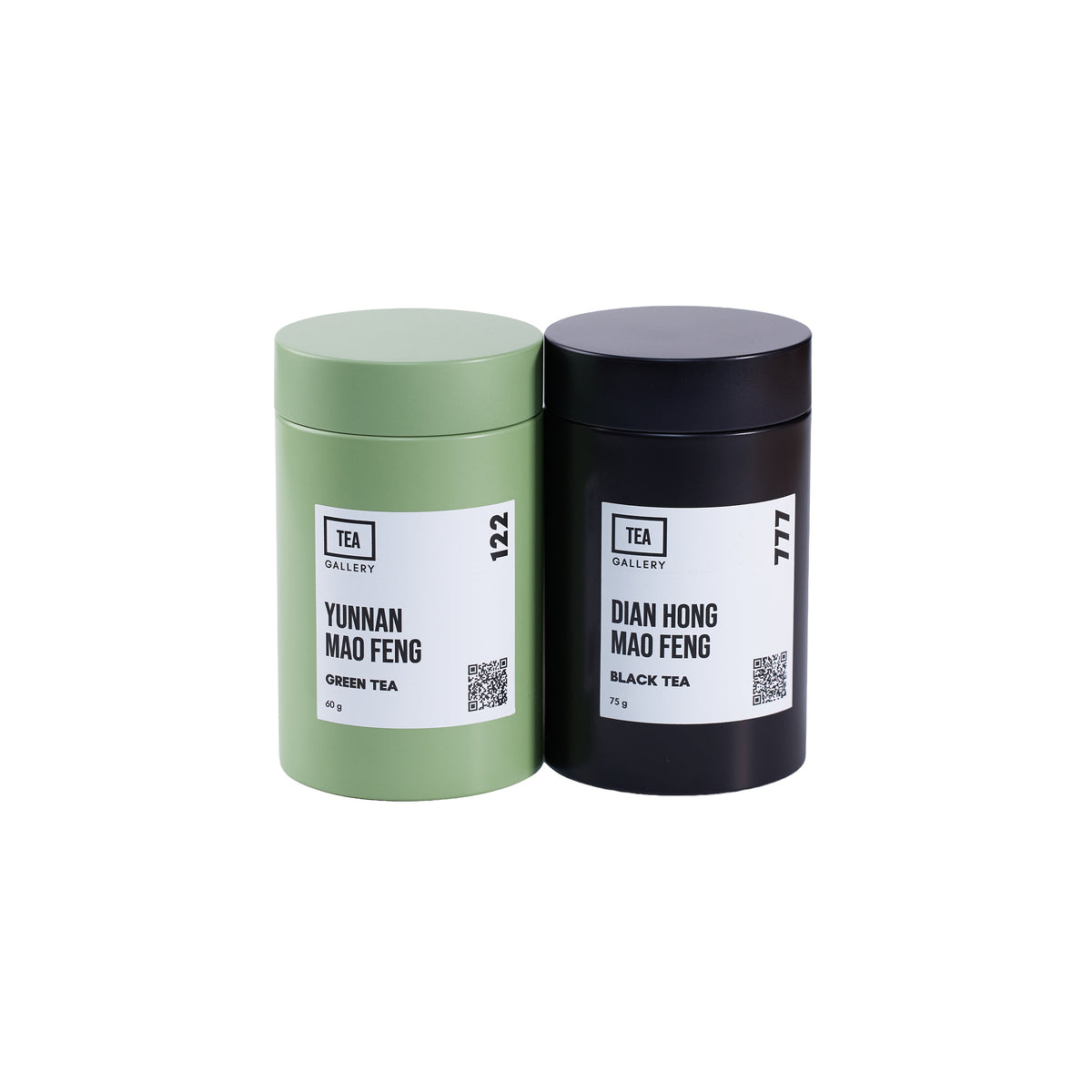 Black and Green Tea Set, 60+75 g (tin)