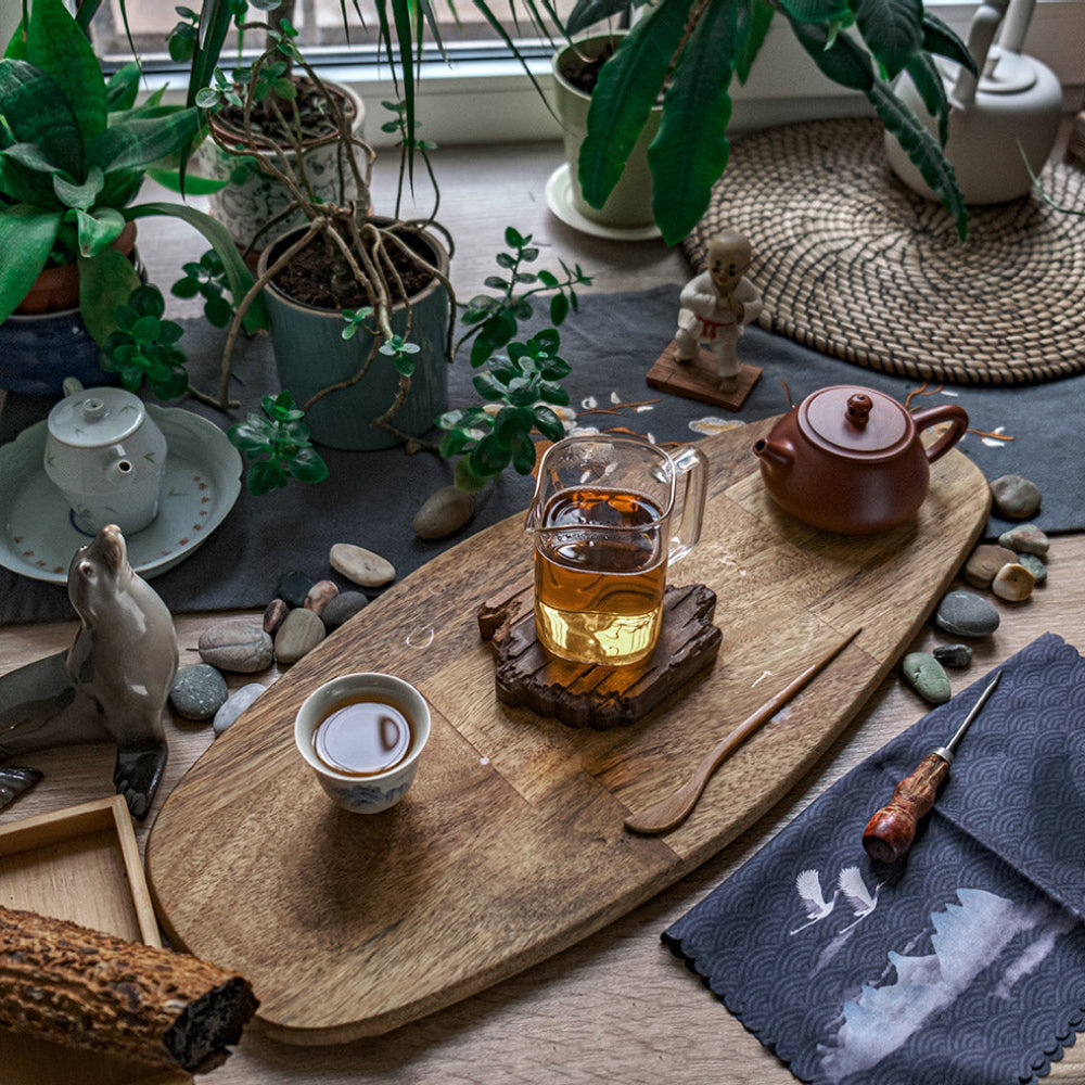 Square Glass Cha Hai, 250 ml