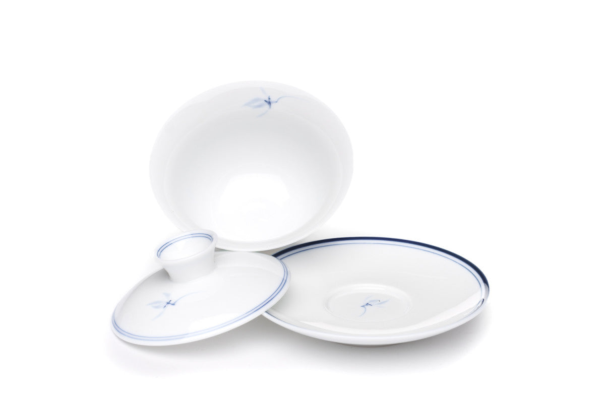 Orchid Porcelain Gaiwan, 130 ml