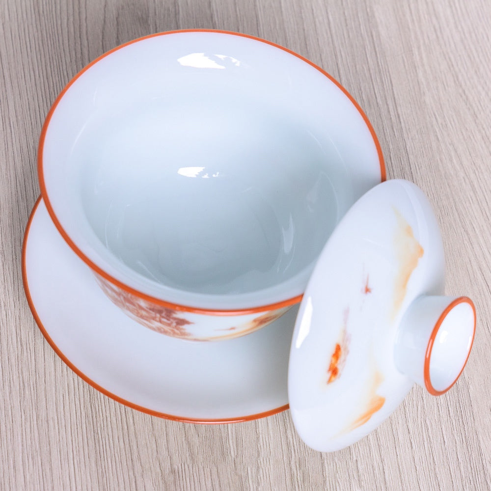 Suburb Porcelain Gaiwan, 180 ml