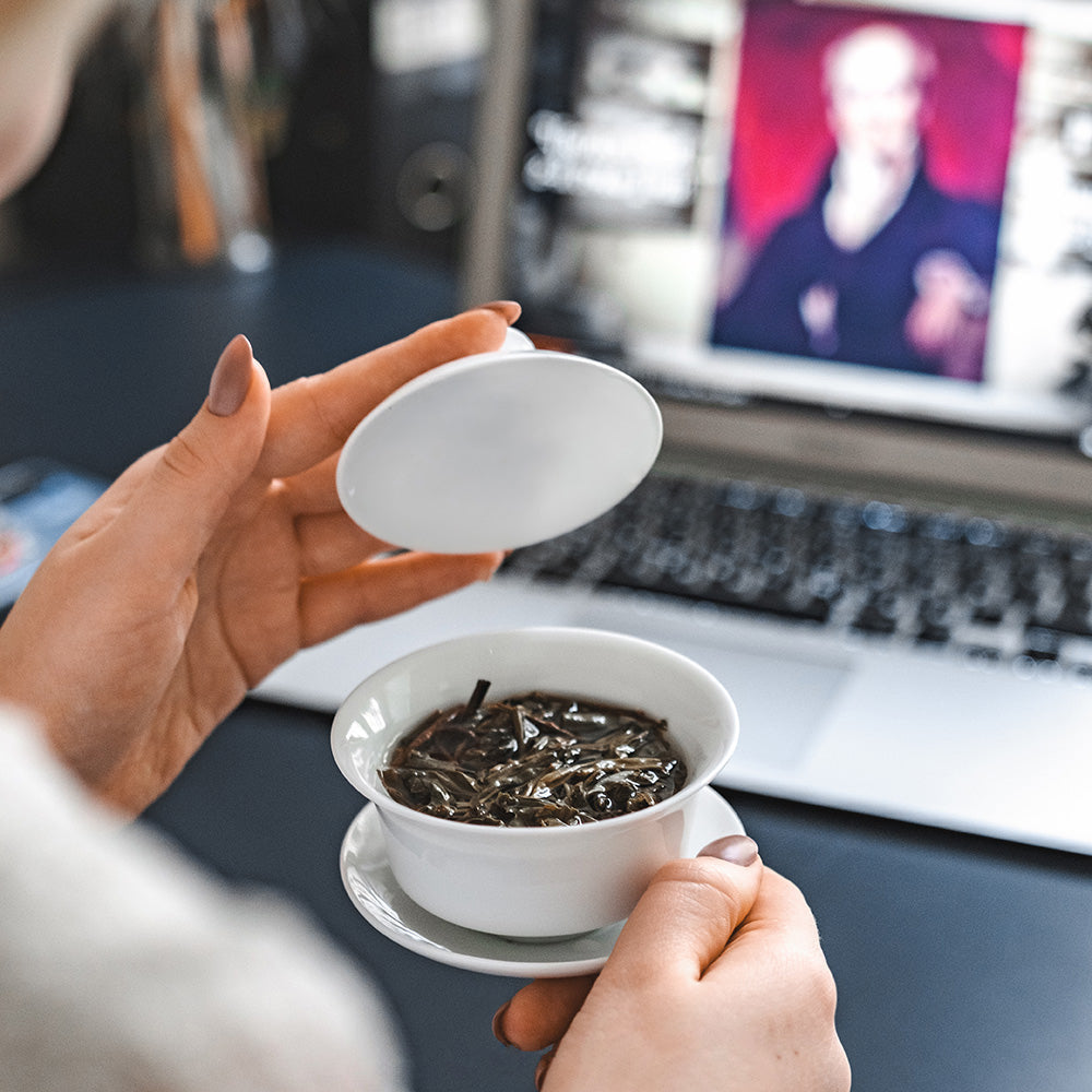 White Porcelain Gaiwan, 120 ml