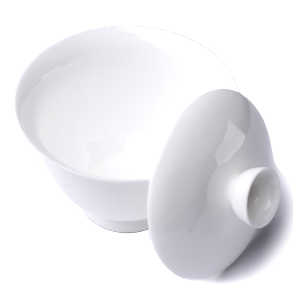 Thin Walled Bone China Gaiwan, 120 ml