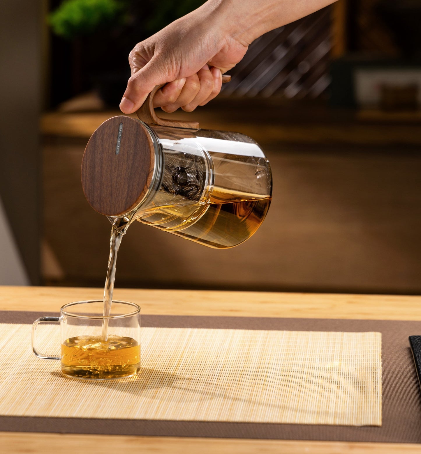 Sama Doyo TZ-167 Gongfu Teapot with glass infuser 700ml