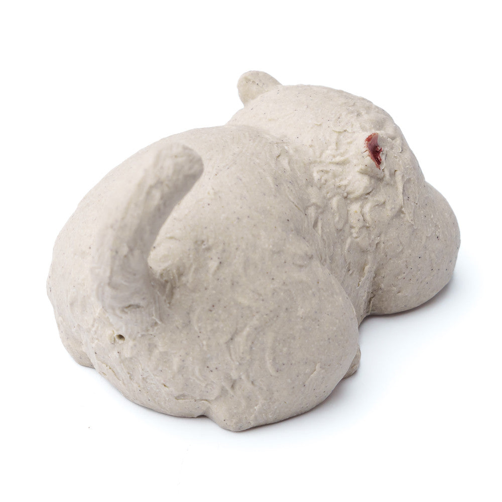 White Cat Tea Pet, 7 cm