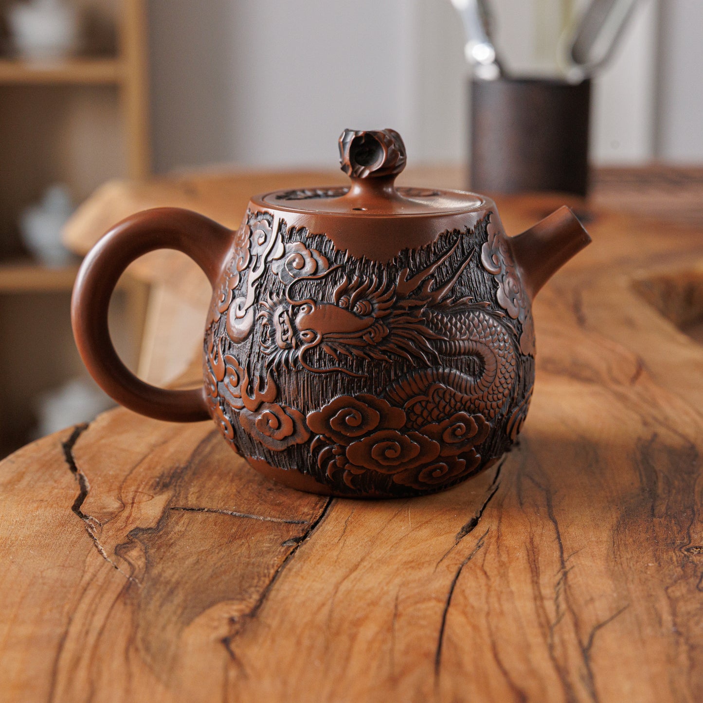 Jian Shui Stone Dragon Teapot, 200 ml