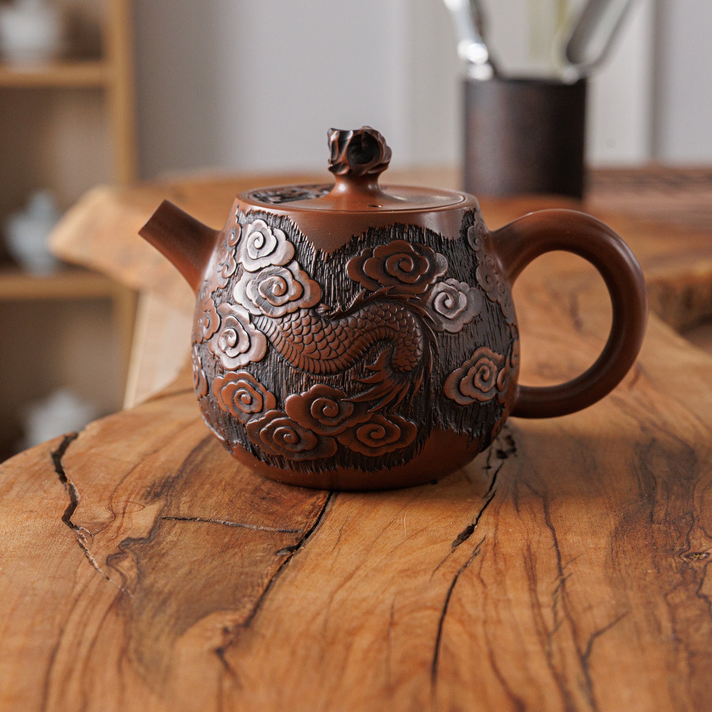 Jian Shui Stone Dragon Teapot, 200 ml