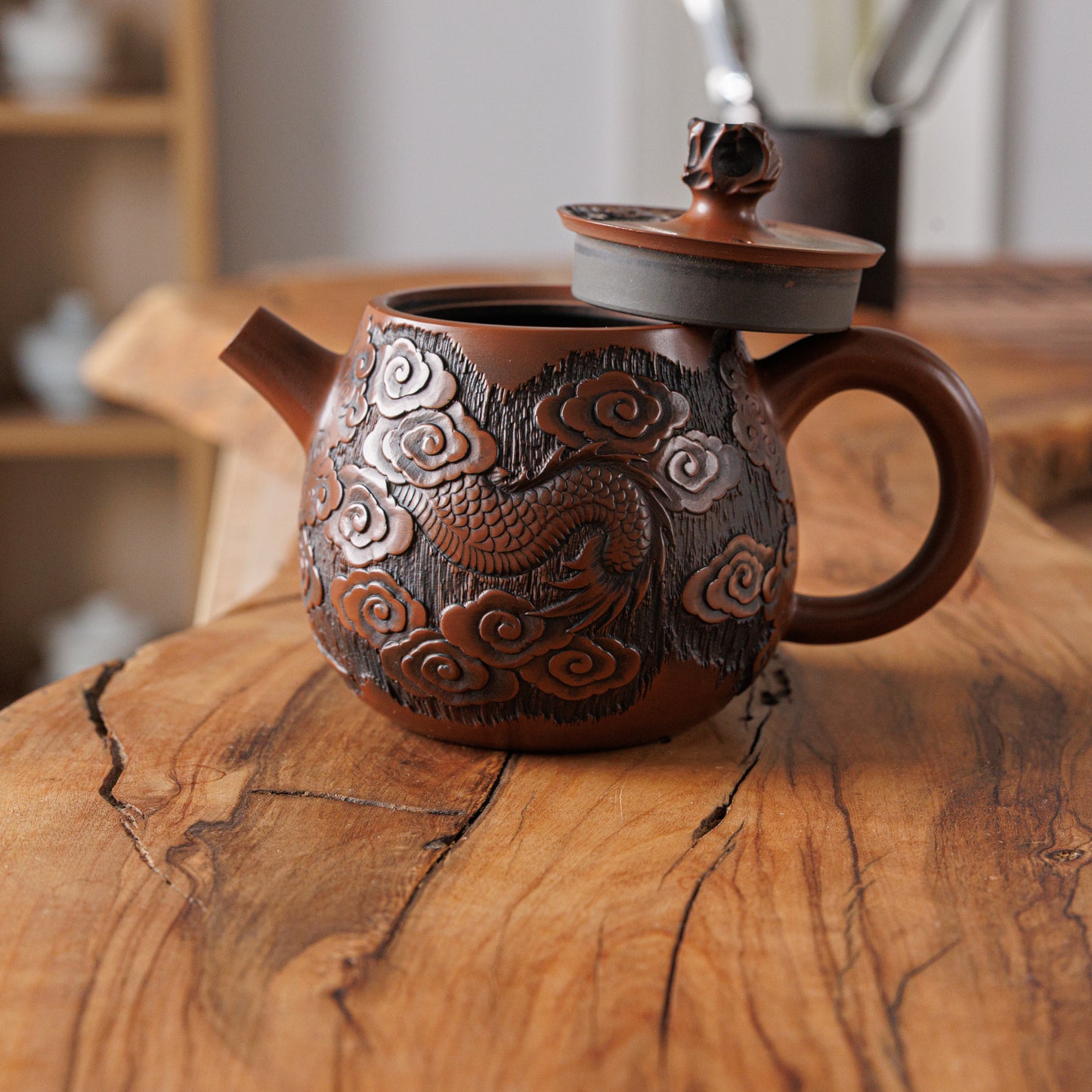 Jian Shui Stone Dragon Teapot, 200 ml
