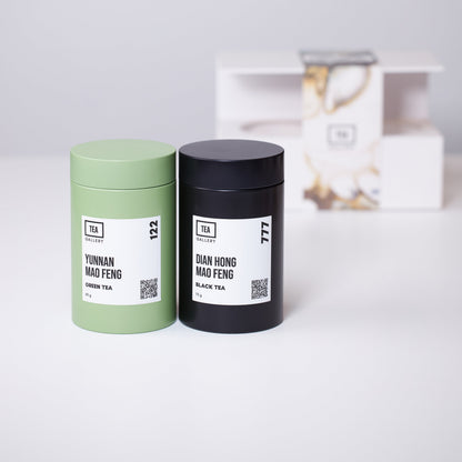 Black and Green Tea Set, 60+75 g (tin)