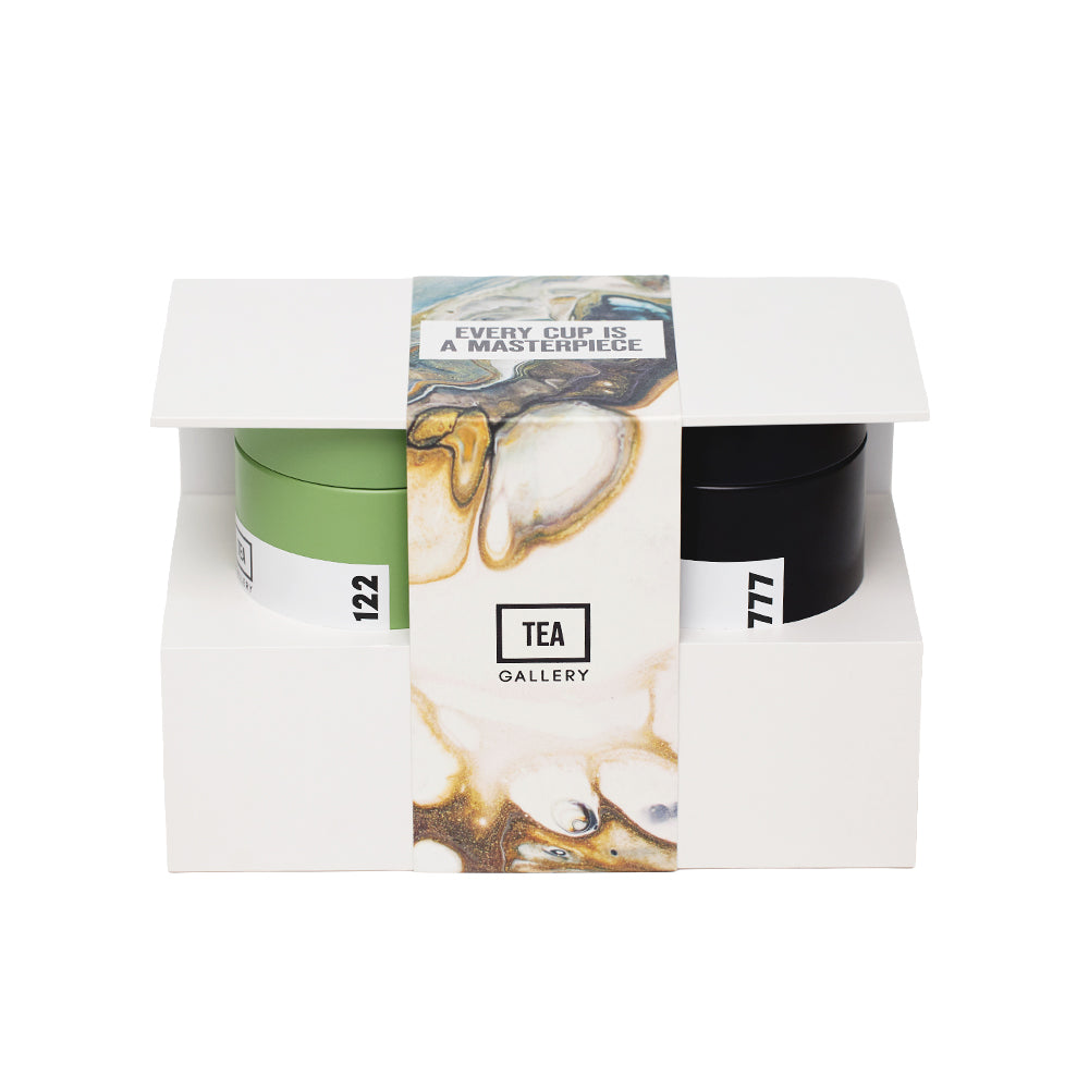 Black and Green Tea Set, 60+75 g (tin)