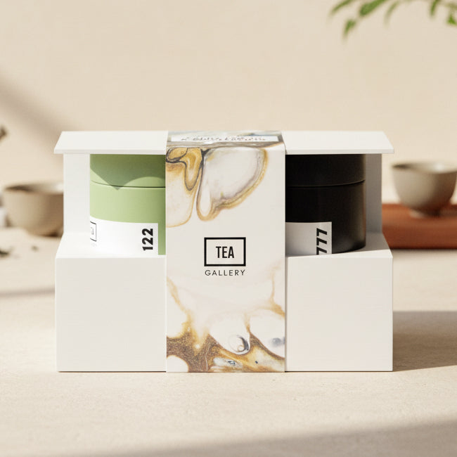 Black and Green Tea Set, 60+75 g (tin)