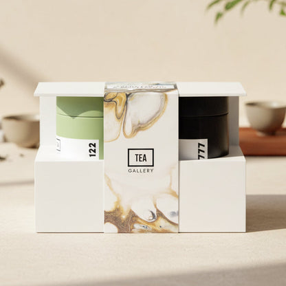 Black and Green Tea Set, 60+75 g (tin)