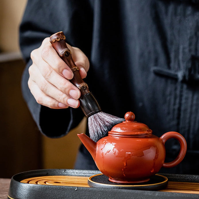 Bamboo Brush for Tea Ceremony, dark