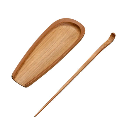 Bamboo Cha He with a Stick