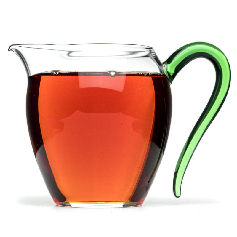 Green Handle Glass Cha Hai, 300 ml