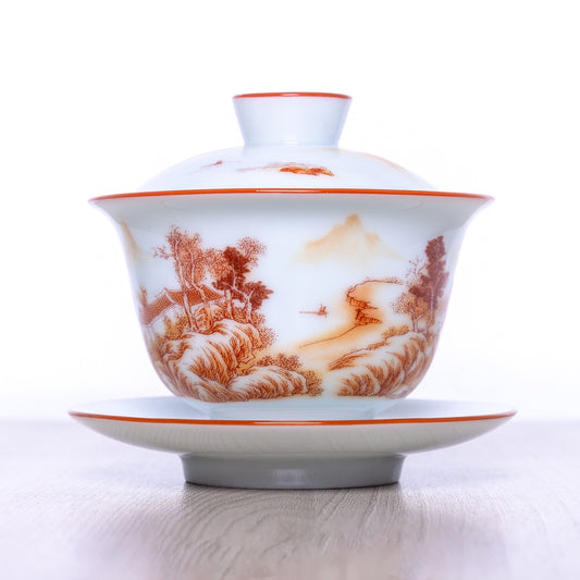 Saburb Porcelain Gaiwan, 180 ml