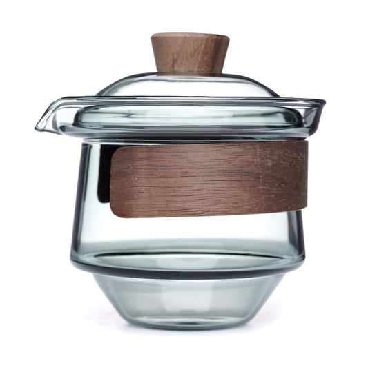 Gaiwan-Teapot Night with Wooden Rim 245 ml