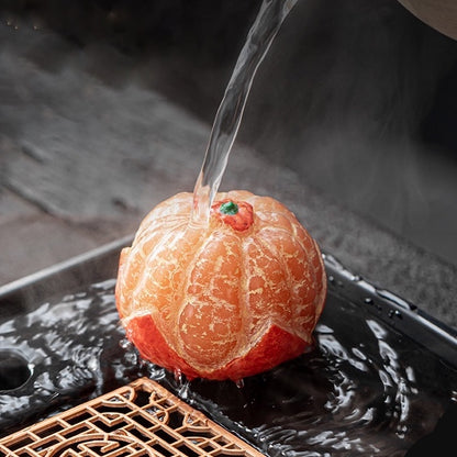 Orange Changing Color Tea Pet, 6,5 cm