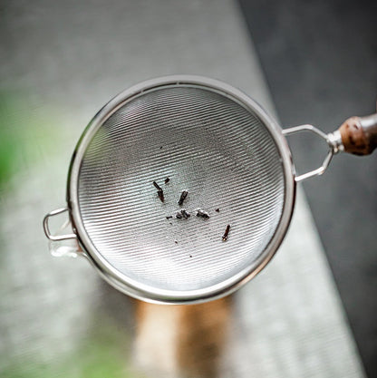 Bamboo Handle Strainer