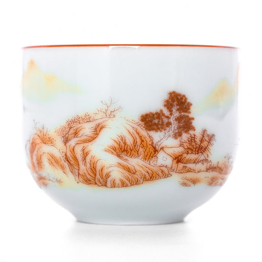 Suburb Porcelain Tea Cup, 65 ml