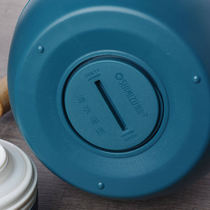 Thermos Shimizu with glass flask, blue 1450 ml