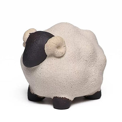 White Sheep Tea Pet, 6 cm