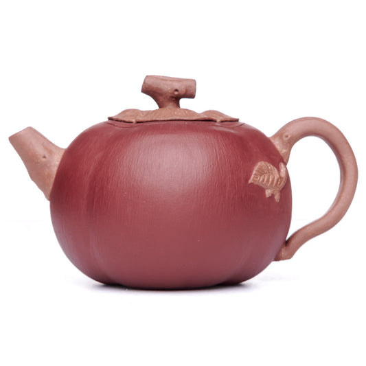 Persimmon Yixing Teapot, 100 ml