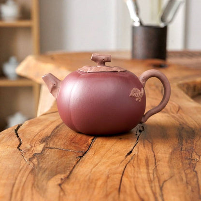 Persimmon Yixing Teapot, 100 ml